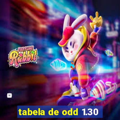 tabela de odd 1.30